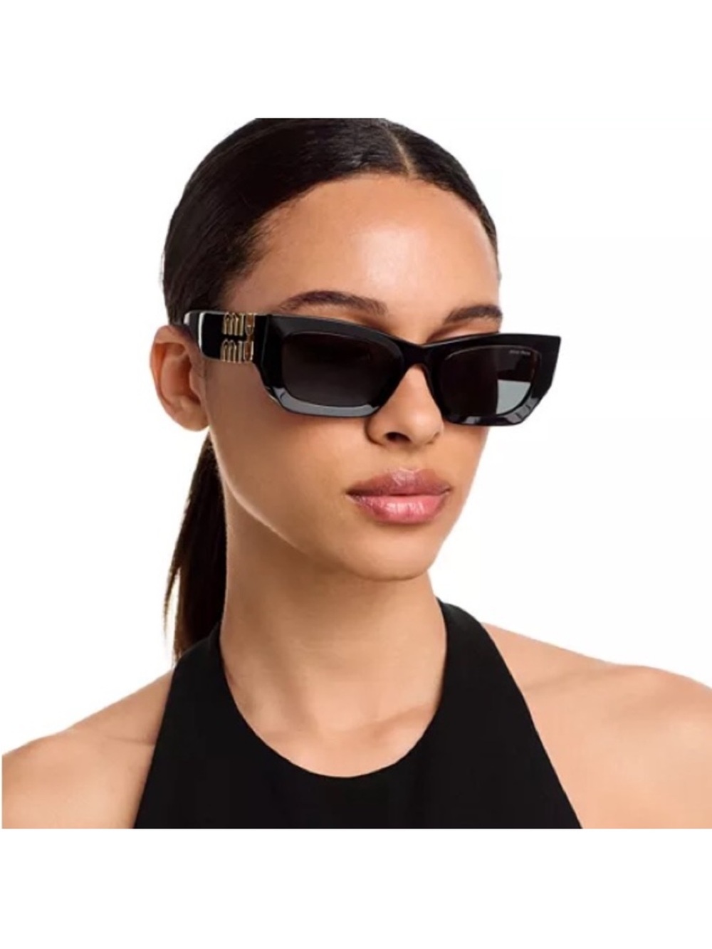 Miu Miu Eyewear rectangle frame sunglasses
